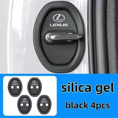 For ES200RX300NX200/UX Car Door Lock Protection Pad, Shock Absorber Cushion Pad, Lock Buckle Cover