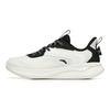 Anta Comfortable Shock Absorbing Non-Slip Wear-Resistant Breathable Lightweight Rebound Low-Top Running Shoes Women Sneaker White Black 922235588-3