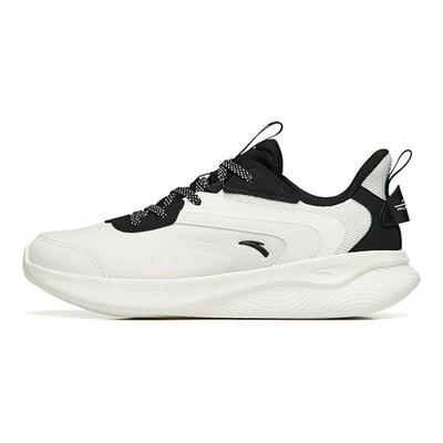 Comfortable Shock Absorbing Non-Slip Wear-Resistant Breathable Lightweight Rebound Low-Top Running Shoes Women Sneaker White Black 922235588-3