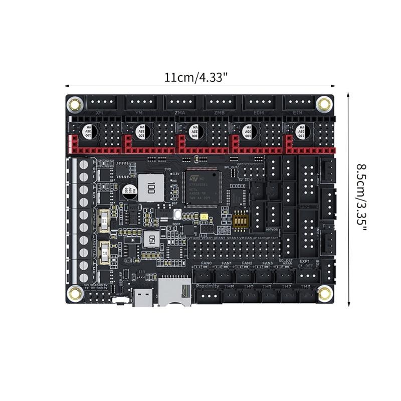 SKRat V1.0 3D Printer Motherboard Onboard CAN Bus Control Board ARM STM32G0B1VET6 32bit Support ADXL345 VIN12V/5V