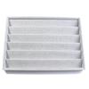 1pc Velvet Jewelry Display Tray Earrings Ring Storage Box Drawer Jewellery Organizers Stackable Jewelry Organizer Boxes