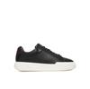 Chunky Cupsole Laceup Clean Lth Sneakers
