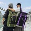 Summer school bag women's bucket bag casual large-capacity sports bag lightweight waterproof backpack men's high-end sense
