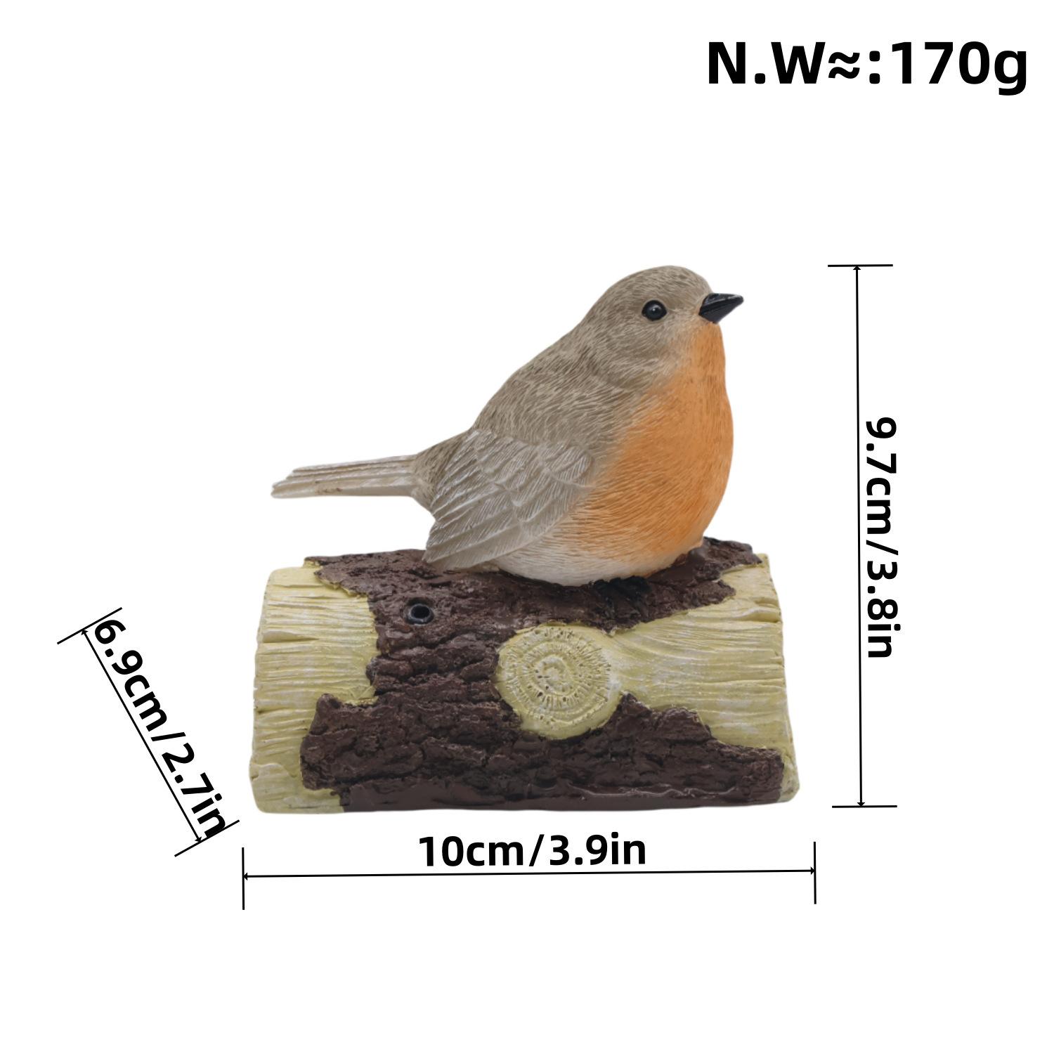 

Новый продукт Имитация птиц Украшения на ветках Уличные праздничные украшения Товары для подарков на день рождения Изделия из смолы