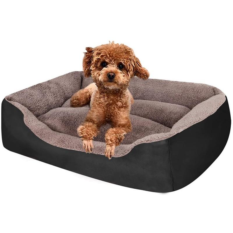 Square Pet Bed Dogs Cats All Season Comfortable Warm Nest Golden Retriever Teacup Poodle