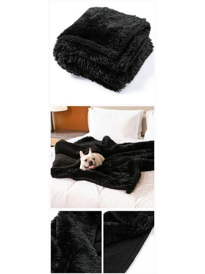 Waterproof Pet Blanket - Thickened, Comfortable PV Velvet Sherpa Mattress for Dogs