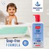 LuvLap Baby Wash with Milk Protein, Shea Butter & Vitamin E - Gentle Soap-Free Moisturizing Daily Bath Care - 850g
