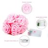 Battery Operated Outdoor Lamp Rose String Light Flower Fairy Light Light String Wedding Decoration