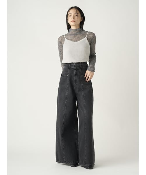 FRAY I.D. Women's Eco-Fur Lame Camisole Bustier FWFB244219 SLV