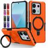 New Military Grade Armor Case For Redmi Note 13 Pro 13C 12C Note 12S 11 10 Pro 10S 5G 4G Cover Stand Holder Funda Shell Coque