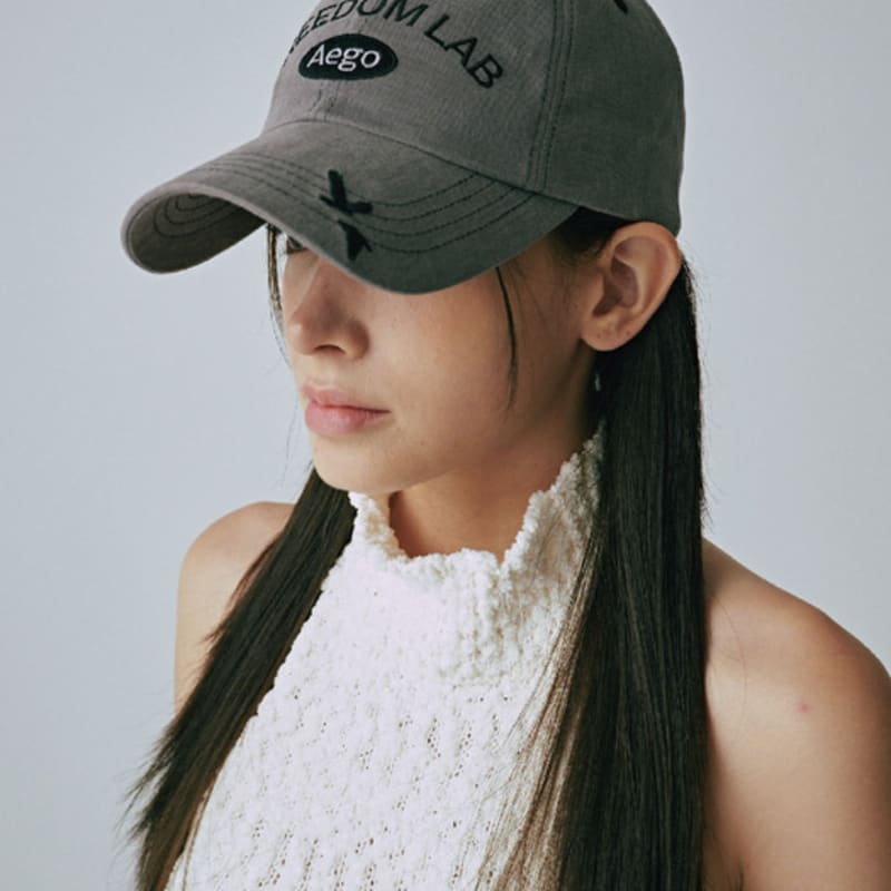 AEGO Freedom Lab Signature logo cap_gray