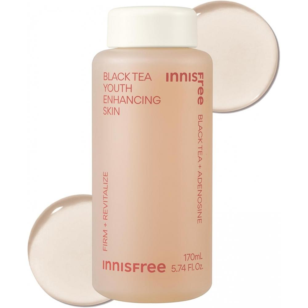 Innisfree  Innisfree  Black Tea Youth Cream 50ml   Genuine Moisturizing  Moisturizing  Elastic  Gloss  Aging Care  Black Tea