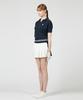 AVEN Raglan Relaxed Fit Polo Shirt Navy