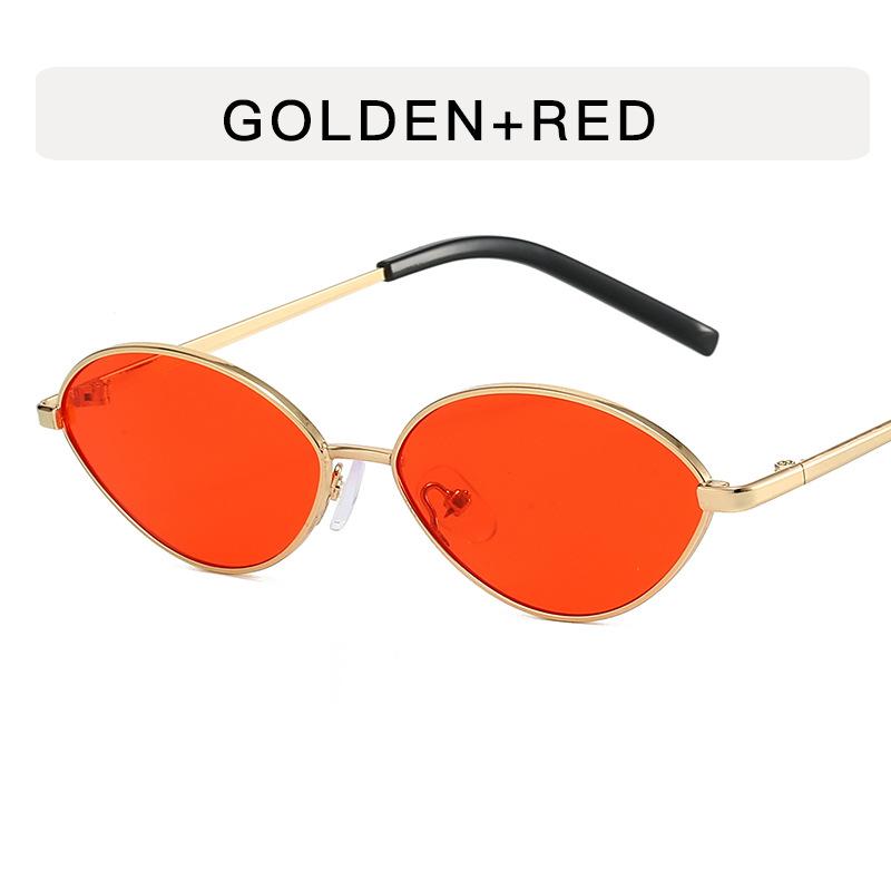 2026 New Small Frame Cat Eye Sunglasses, Metal Frame, Luxury Fashion Trendy Eyewear for Women, Artistic Retro Ladies Sunglasses
