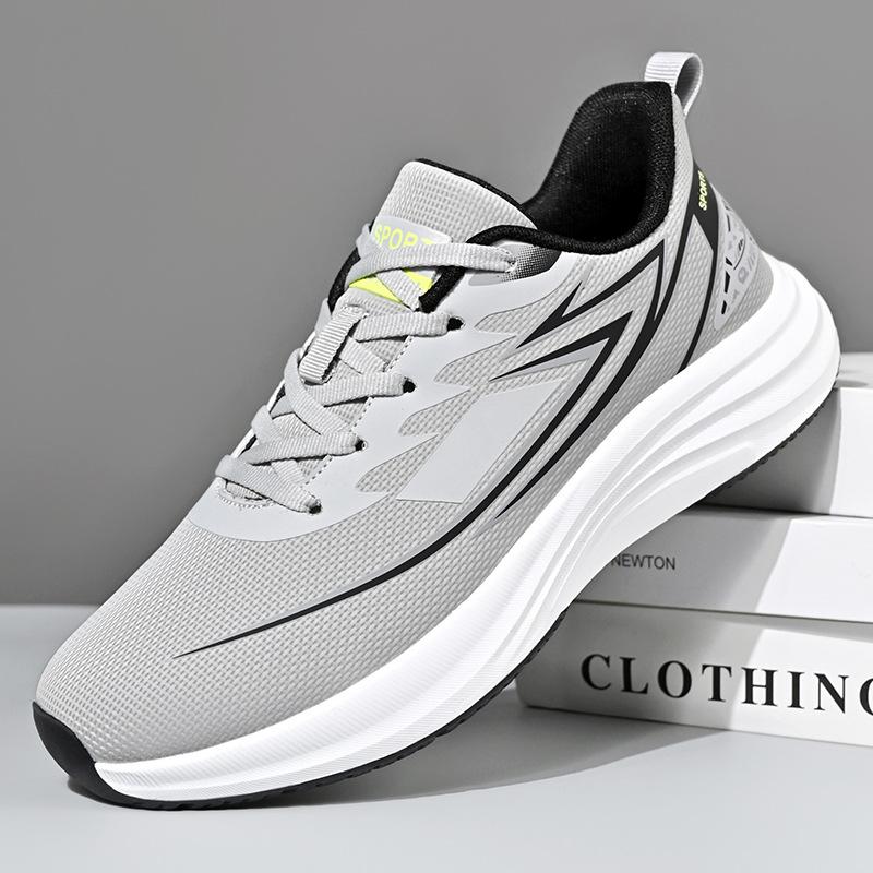 Autumn and winter leather surface warm running shoes casual versatile comfortable sports shoes new men's shoes