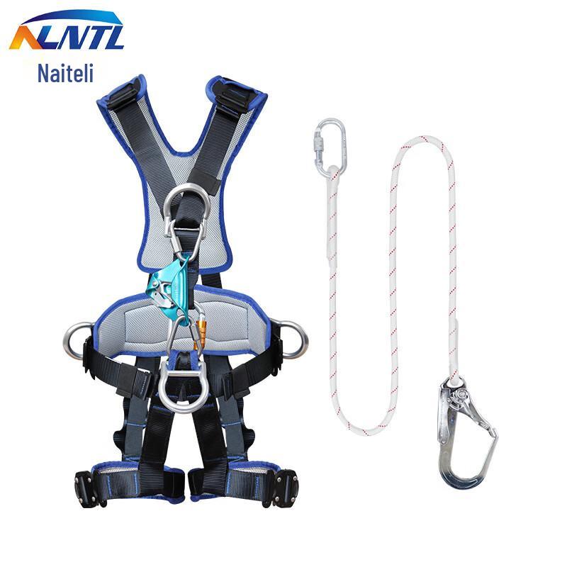 NLNTL Full Body Five-Point Safety Harness with Chest Ascender Standard