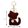 [tonecraft] Cat Keychain Simple Orthodox Bag Charm Popular Stylish Cute