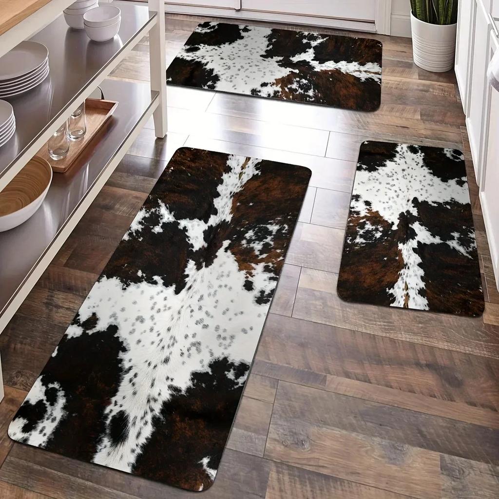 1 STK Blumen Willkommen Muster Fußmatten Küchenteppiche Rutschfest Pop Design Badezimmerteppiche Badematte Teppich für Zuhause Spüle Wäsche Dekor