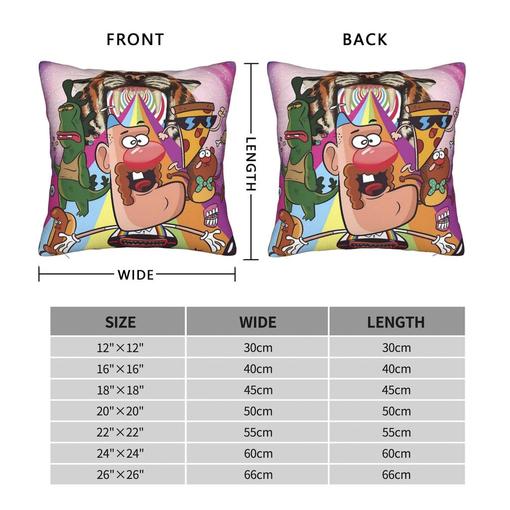 Uncle Grandpa Pillow Cover Cute Funny Pillow Case For Sofa Car Home Decor Soft Cushion Cover Gift Idea