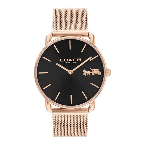 

Coach Women s Elliot Watch, Black Dial, Mesh Strap, 14504384 [Official Import]
