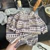 Kids Winter Warm Fleece Pajama Set Long Sleeve Top Pants Soft Thick Sleepwear Boys Girls 3-8 Years