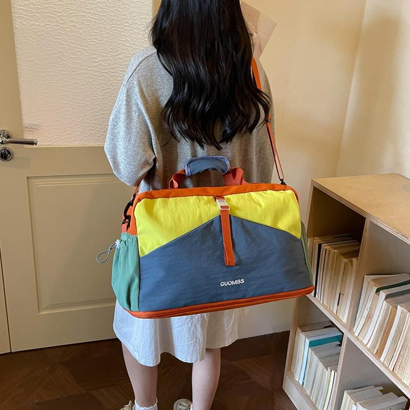 Multi-color Women's Yoga Bag, Sports Crossbody Bag, Short-distance Travel Bag