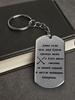 Gift for Men Stainless Steel Necklace Key Chain ,Ideal Gift for Men, Couples, Boyfriend, Family & Friends