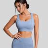 Women High Impact Shockproof Removable Cup Back Buckle Sports Bra For Yoga Running Fitness