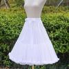 55cm Lolita Black & White Tulle Skirt: Soft, Boneless, Mid-Length Cloud Cotton Petticoat