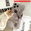 2DFlat Fluffy Cat Close-Up Phone Case All Inclusive Film Hard iPhone Case, Compatible with iPhone 18 Pro Max 17 16 15 14 13 12 11
