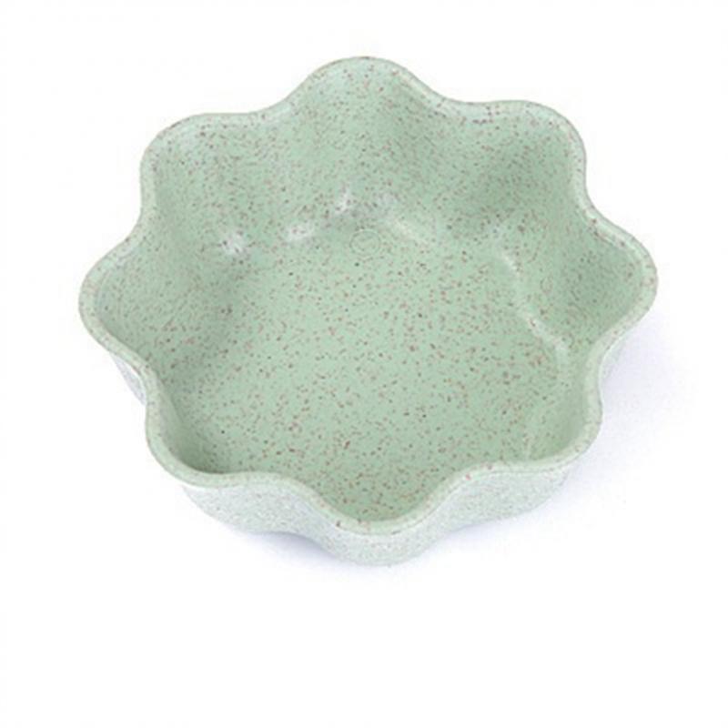 Dinnerware Mini Bowl Love Heart Shape Wheat Straw Bowls For Food Tableware Vinegar Seasoning Bowls Bargains Kitchen Supplies
