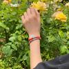 Pretty Daisy Vivid Color Beads Bracelet Colorful Daisy Flower Bead Bracelet