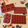 6/15/24Holes Half Sphere Silicone Molds DIY Baking Half Ball Chocolate Candy Cake Mold Baking Tray Pastry Molds Kitchen Tools