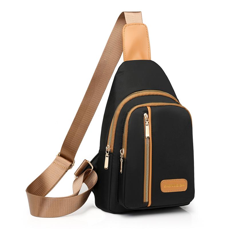 Chest Bag Women's Lightweight Sports Shoulder Bag Crossbody Bag