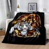African Style Blanket Warmthful Decor Perfect for Sofa Bed Bedding All-Season Use Playful Design Gifts For Family Or Friends