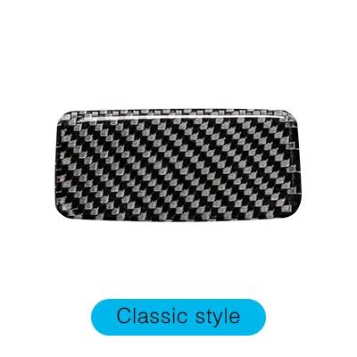 For Mercedes Benz W176 A Class CLA GLA Carbon Fiber Car Interior Copilot Glove Box Switch Panel Trim Sticker Tuning Accessories
