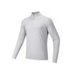 Plain Stand Collar Versatile Soft Comfortable Breathable Long Sleeve T-Shirt Men Tops 952537404-1