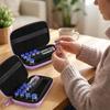 Multiple Slots Insulin Vials Storage Case Waterproof Shockproof Peptide Storage Case Large Capacity Wear-resistant