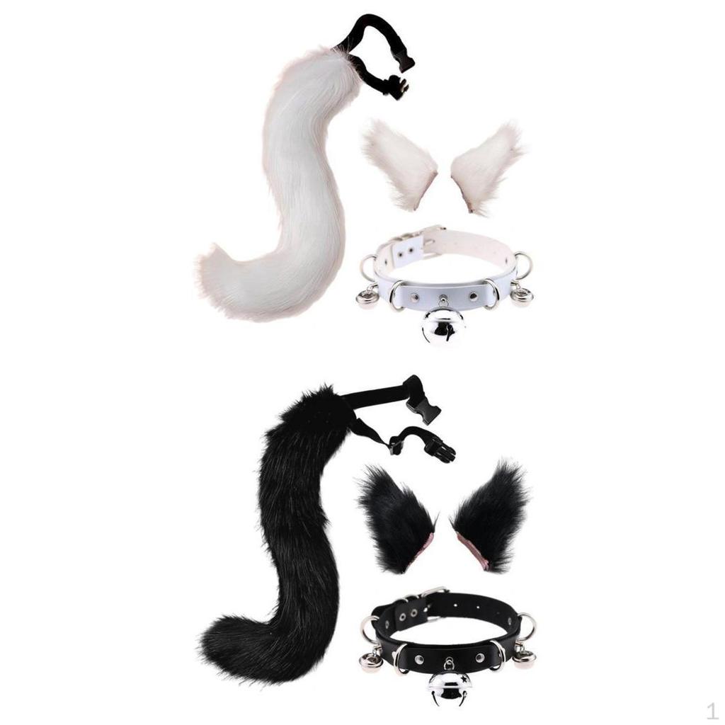 2 Pack Faux And Tail Halloween Costume