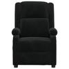 VidaXL Recliner Armchair Black Velvet 342405
