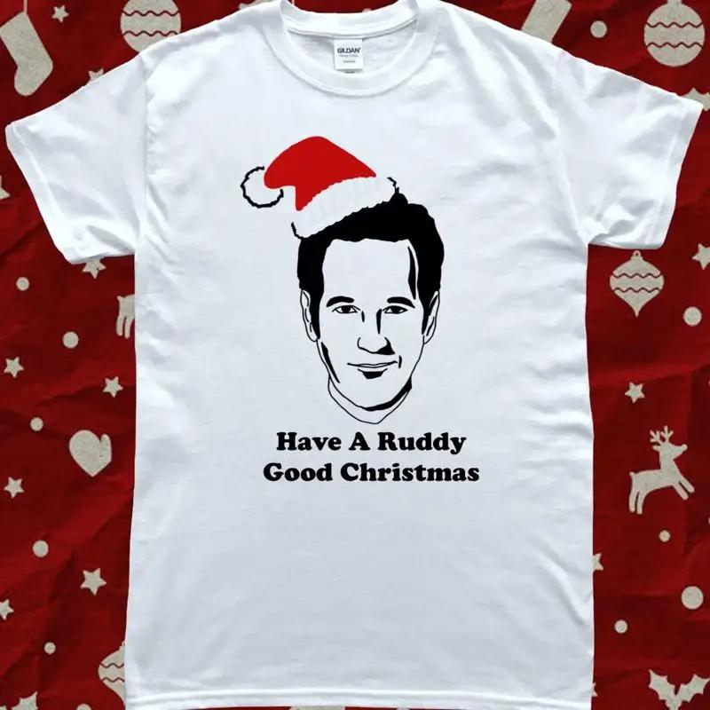 

Ruddy Good Christmas Paul Rudd Funny Christmas T-Shirt S разноцветный