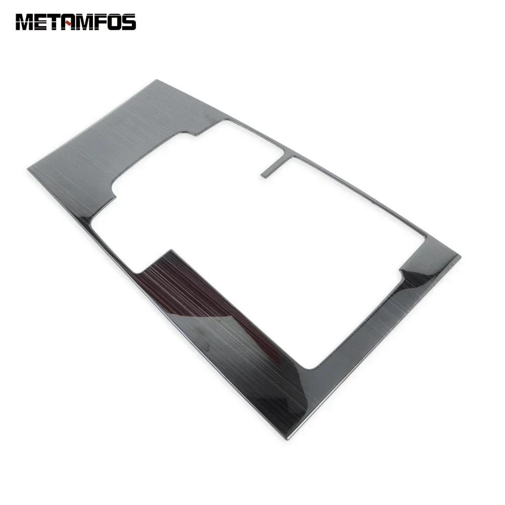 Center Console Gear Shift Box Panel Cover Trim For Mazda 3 M3 Axela - 2024 2025 Carbon Fiber Interior Car Accessories