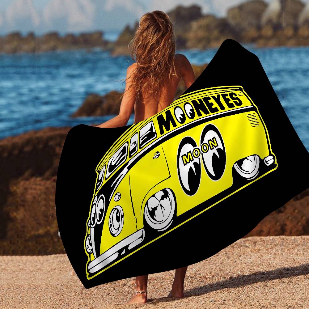 M-MOONEYES Strandtuch Bunte Badetücher Für Mädchen Mikrofaser Schnelltrocknend Sandfrei Strand Yoga Spa Fitnessstudio Pool