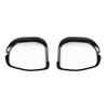 Rear View Mirror Rain Eyebrow Strip 2* For Honda CR-V CRV 2023-2024 Bright Black