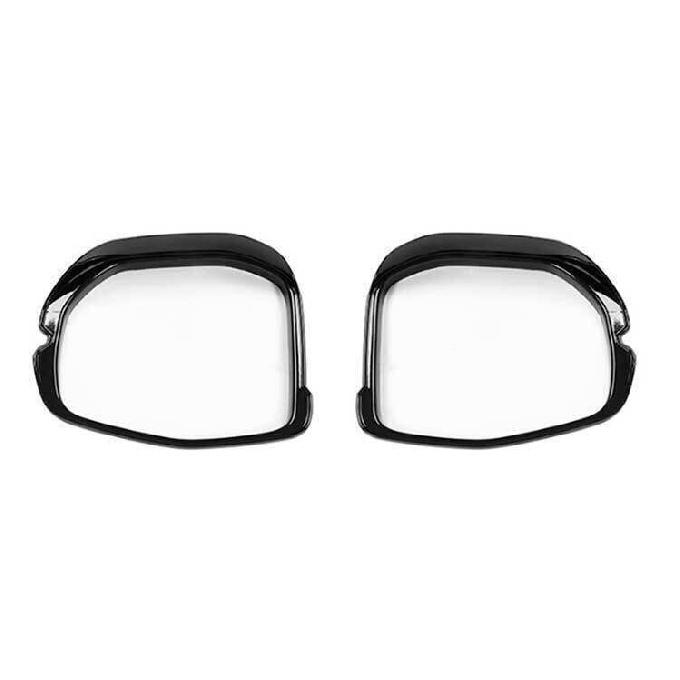 Rear View Mirror Rain Eyebrow Strip 2* For Honda CR-V CRV 2023-2024 Bright Black
