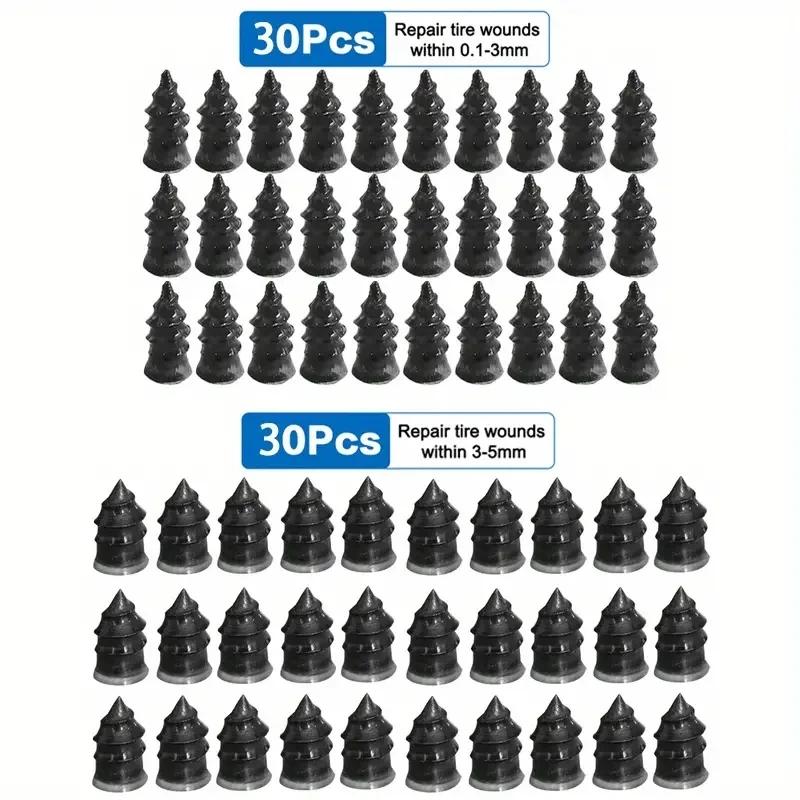 Universal vacuum tire repair nail kit, new rubber repair tool for universal inner tubes of automobiles and motorcycles parts