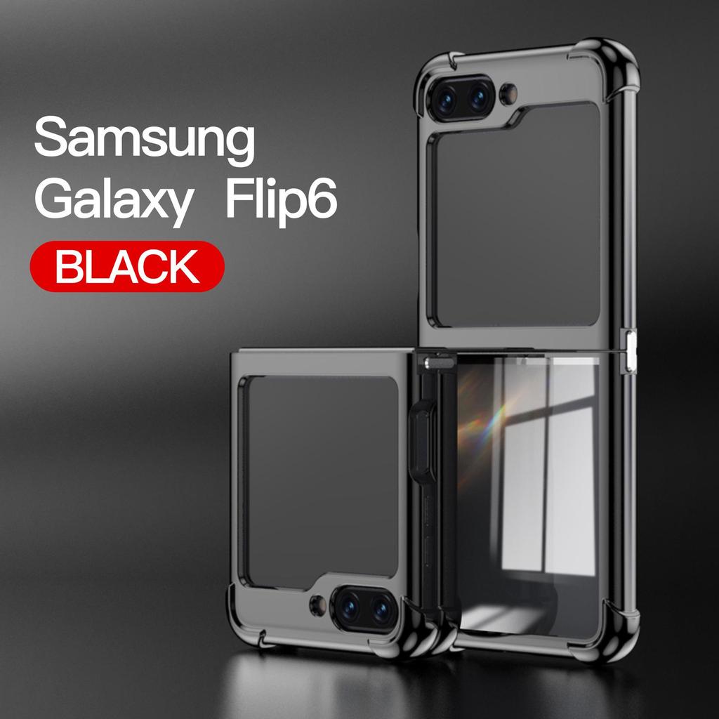 Samsung Galaxy Z Flip7 Transparentes Anti-Drop Schutz-Handyhülle