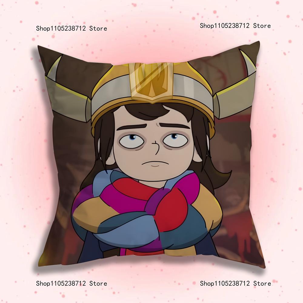 Abaddon H-HauntedS H-Отель Наволочка Для Декора Дивана Автомобиля Офиса Комнаты Печатная Наволочка Декорации и Защита 12x12Inch