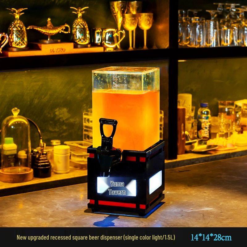 LED Luminous Illusionist Bar Beverage Dispenser