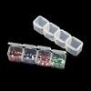 Practical 56 Grids Jewelry Organizer Box Independent for Rhinestone Crystal Bead Organizer Container Small Parts Storage